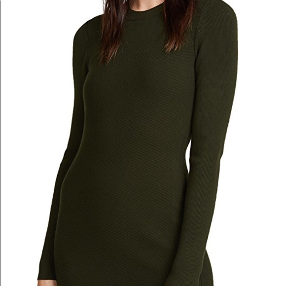 A.L.C Lara dress seaweed - Picture 2 of 8